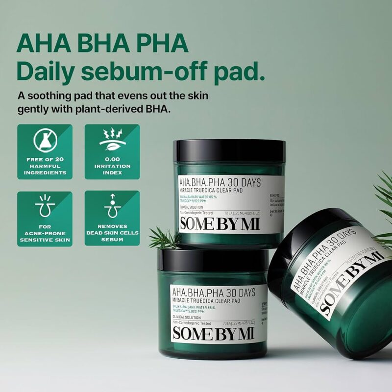 SOME BY MI AHA BHA PHA 30 DAYS MIRACLE TRUECICA CLEAR PAD 70psc - Image 2