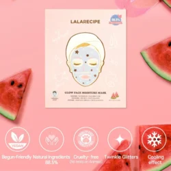 LALARECIPE GLOW FACE MOISTURE MASK