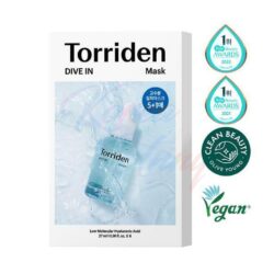 Torriden – Dive-In – Low Molecule Hyaluronic Acid Mask