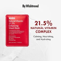 By Wishtrend Natural Vitamin 21,5% Enchancing Sheet Mask