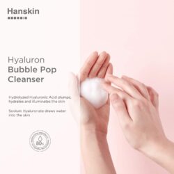 Hanskin Real Complexion Hyaluron Bubble Pop Cleanser 150ml