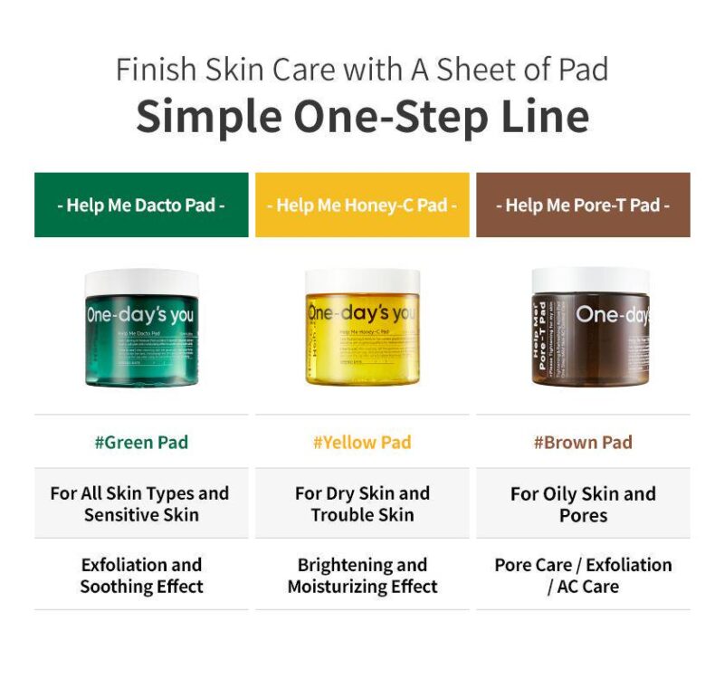 One-Days You Help Me Honey-C Pad 60pcs - Image 2