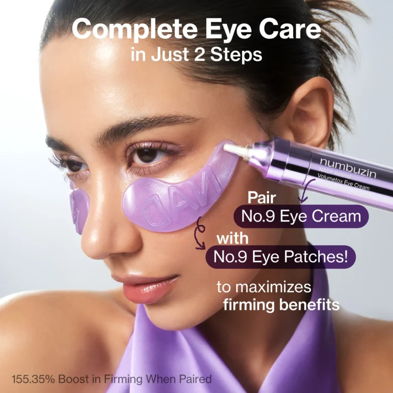 numbuzin - No.9 NAD+ Retinol Volumetox Eye Cream