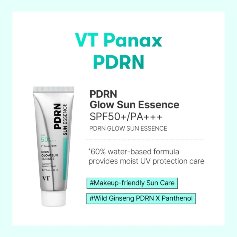 VT PDRN Glow Sun Essence SPF 50