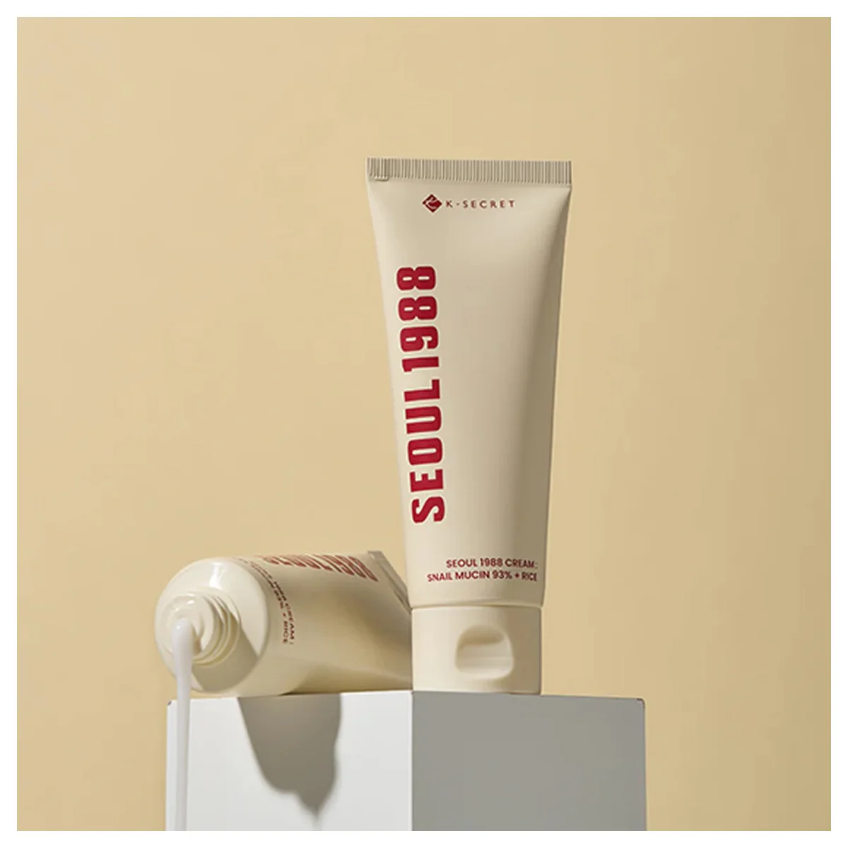 K-SECRET Seoul 1988 Cream: Snail Mucin 93% + Rice