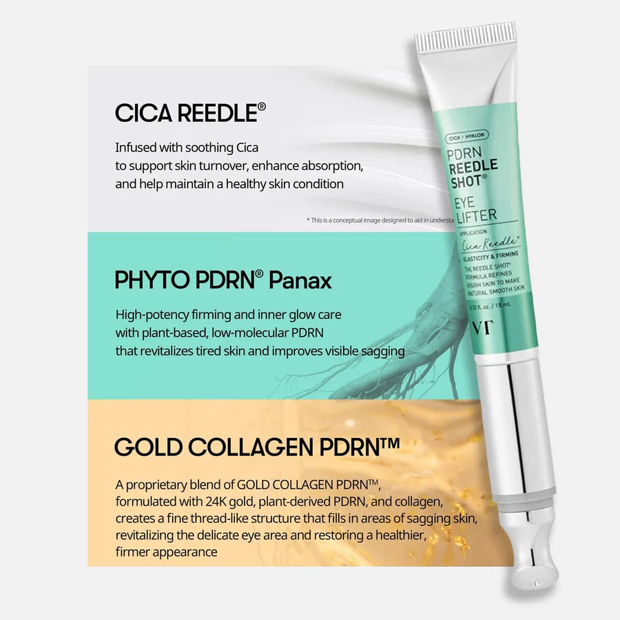 VT Cosmetics PDRN Reeedle Shot Eye Lifter