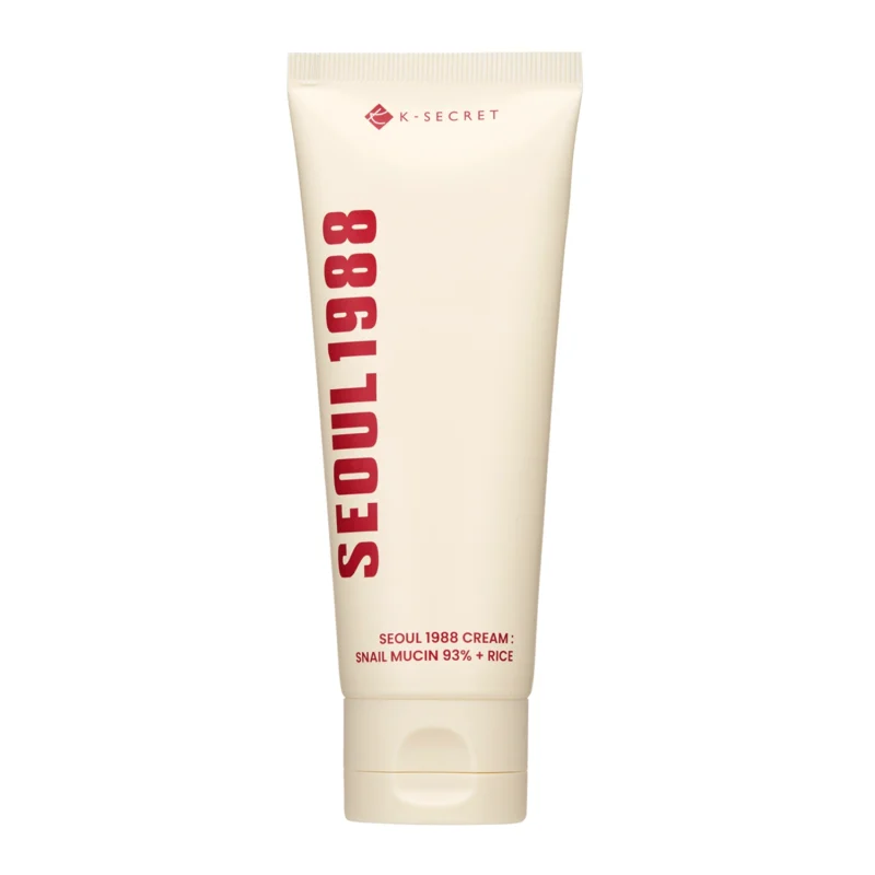 Crème Visage Au Mucus D'escargot 97% Et Riz K-SECRET Seoul 1988 - 100 Ml - Soin Quotidien