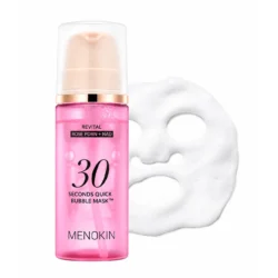 Menokin 30 Seconds Quick Bubble Mask burbuļu mitrinoša un atjaunojoša sejas maska 95ml