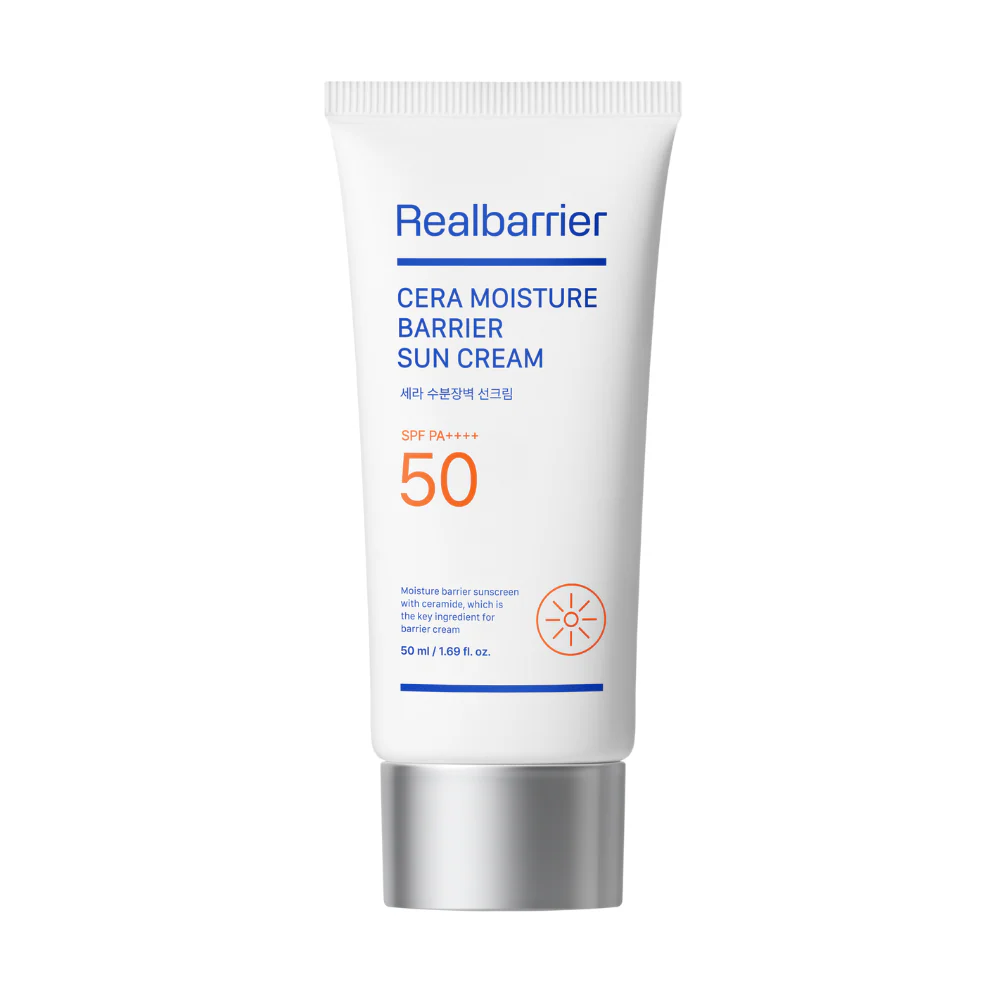 Real Barrier Cera Moisture Barrier Sun Cream SPF50+ PA++++ saules aizsargkrēms sejai 50ml