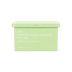 Abib Heartleaf Calming Sheet Mask Daily Pick