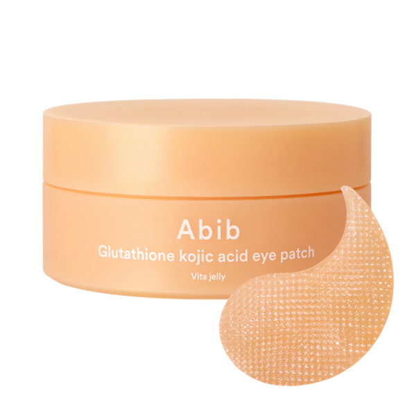 Abib Glutathione Kojic Acid Eye Patch Vita Jelly acu patči 60gab