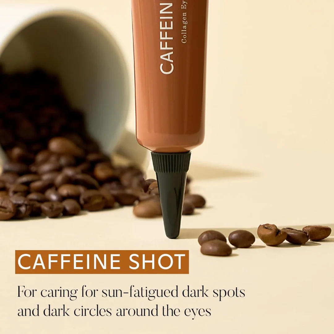 Shaishaishai Caffeine Shot Collagen Eye Cream acu krēms ar kofeīnu un kolagēnu 30g - Image 2