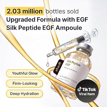 Sungboon Editor Deep Collagen Silk Peptide EGF Intensive Ampoule Intensīvas kopšanas serums (ampula) ar zīda peptīdiem, kolagēnu un EGF tipa peptīdu 40 ml - Image 2