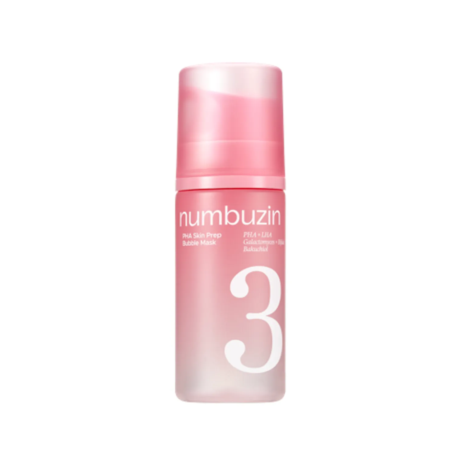 numbuzin – No.3 PHA Skin Prep Bubble Mask, 90 ml
