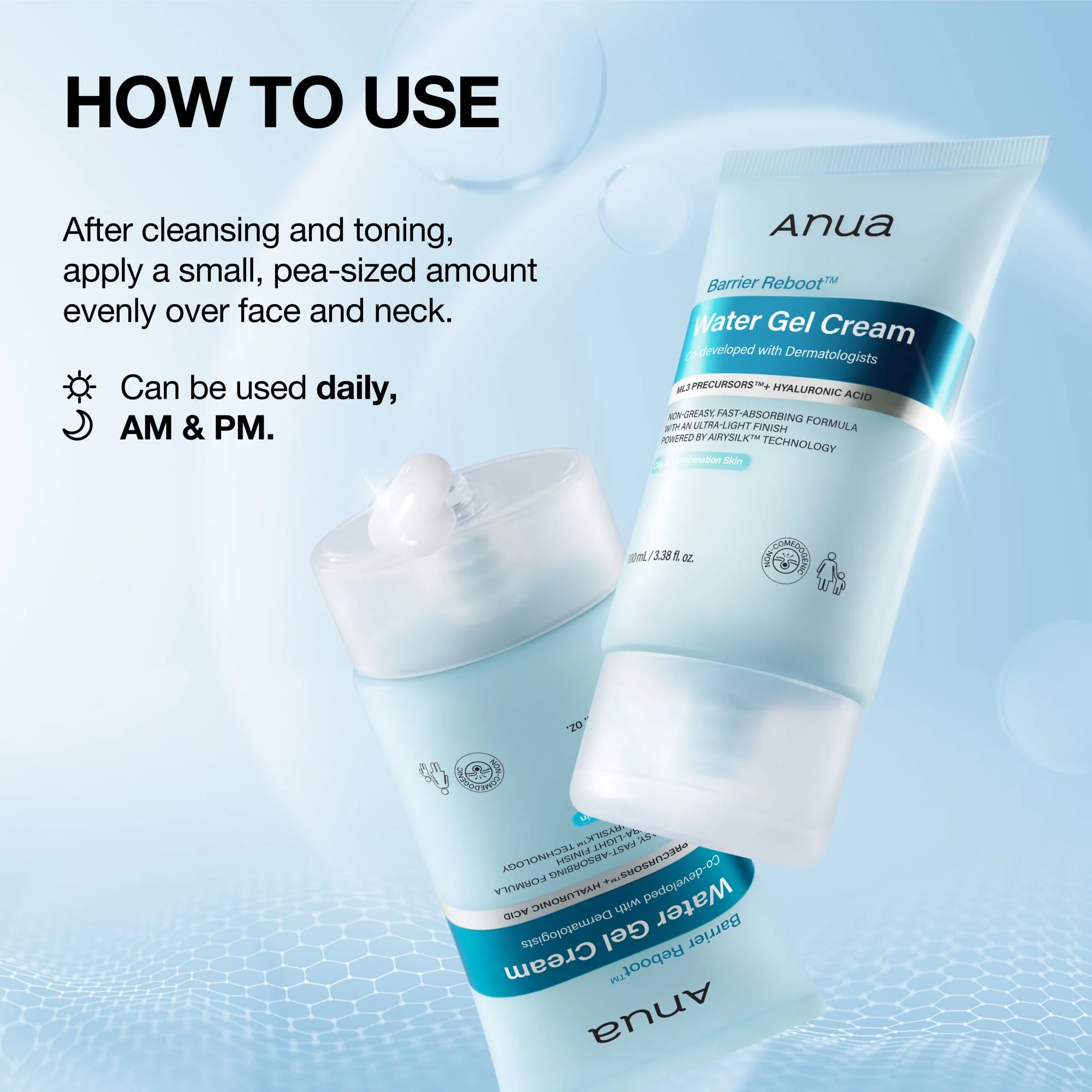 Anua Barrier Reboot Water Gel Cream