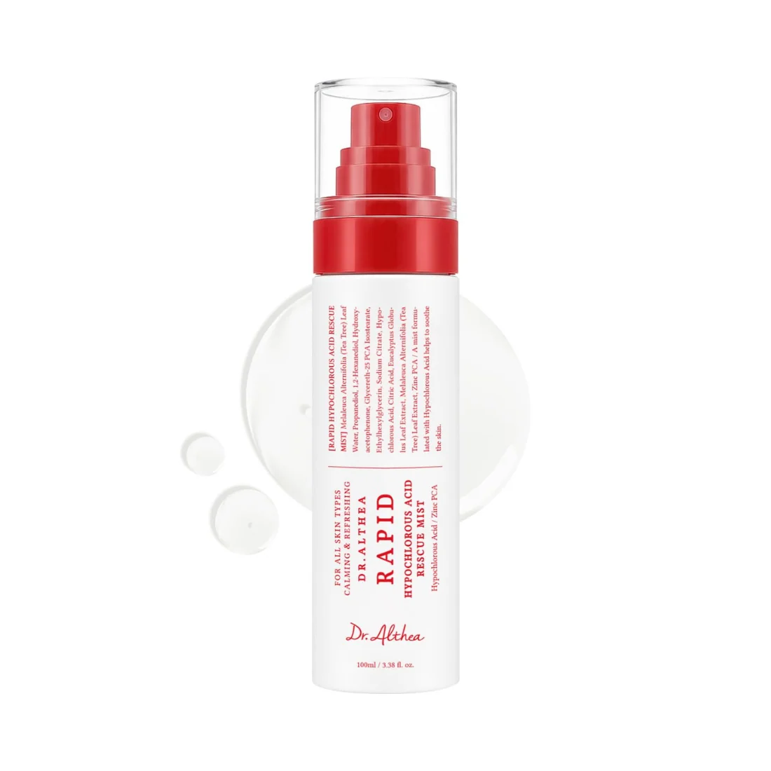 Dr.Althea Rapid Hypochlorous Acid Rescue Mist
